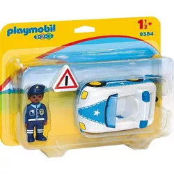 купить Конструктор Playmobil PM9384 Police Car 1.2.3 в Кишинёве 