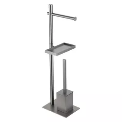 купить Ёршик для унитаза Gappo G906-9 Grafit в Кишинёве 