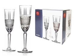 Набор бокалов для шампанского Brilliante 6шт, 190ml