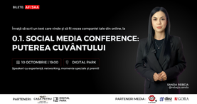 Afisha.md: 0.1. Social Media Conference: Puterea cuvântului