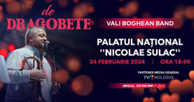 Vali Boghean Band va aduce magia Dragobetelui la Chișinău