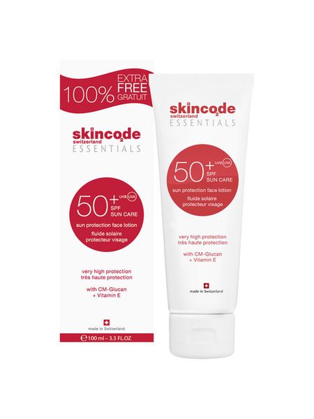 cumpără Skincode Essentials Loțiune de față cu protecție solară SPF 50, 100ml în Chișinău