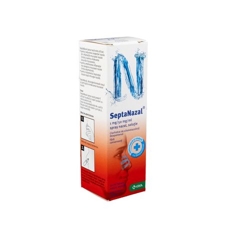 cumpără SeptaNazal spray naz. sol. 1mg+50mg/ml 10ml N1 în Chișinău