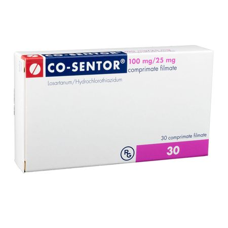 cumpără Co-Sentor 100mg+25mg comp. N10x3 în Chișinău