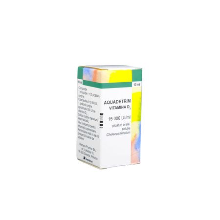 cumpără Aquadetrim Vit D3 15000 UI/ml 10ml pic.orale N1 în Chișinău