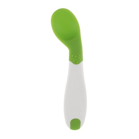 cumpără Chicco Linguriță înclinată, verde, 8+ (68290) în Chișinău