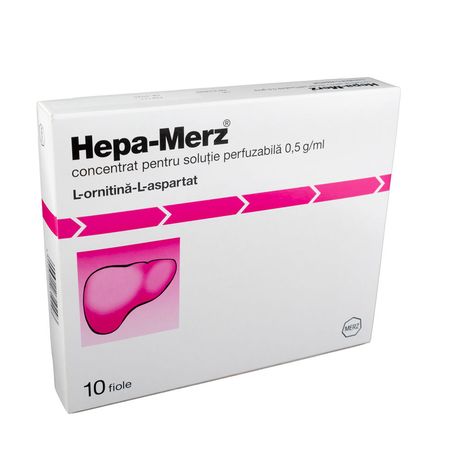cumpără Hepa Merz 500mg/ml conc./sol. perf 10ml N10 în Chișinău