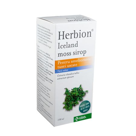 cumpără Herbion Iceland moss sirop 150ml în Chișinău