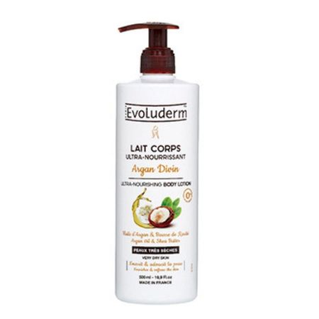 cumpără Evoluderm Argan Lăptișor pentru corp, 500ml (9115) în Chișinău