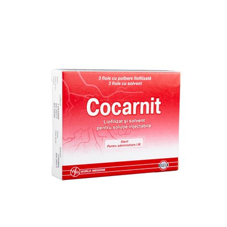 cumpără Cocarnit 2ml liof.+solv.sol.inj. N3 în Chișinău