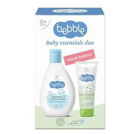 cumpără Bebble Set Baby Essentials Duo (șampon 200ml + cremă sub scutec 75ml) în Chișinău