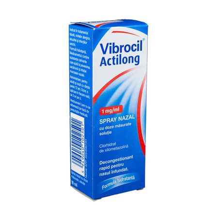 cumpără Vibrocil Actilong 1mg/ml 10ml spray naz. doze masur. sol. N1 în Chișinău