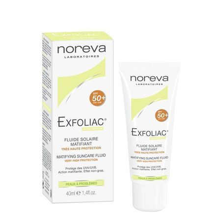 cumpără Noreva EXFOLIAC Cremă SPF 50 (protecția solară pentru ten problematic), 40 ml. în Chișinău