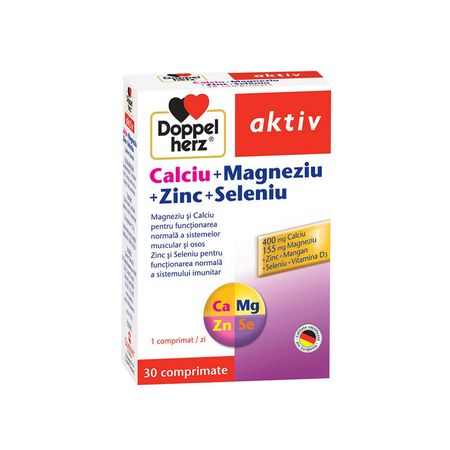 cumpără Doppelherz Ca+Mg+Zn+Se comp. N30 în Chișinău