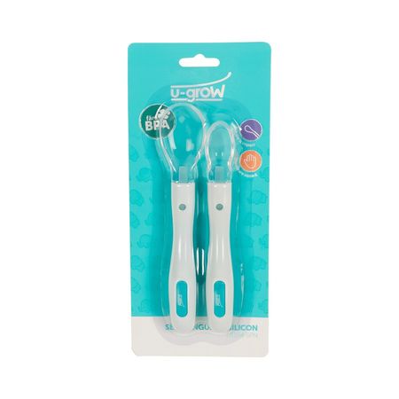 cumpără U-Grow Set 2 lingurite silicon U1154-SPN în Chișinău