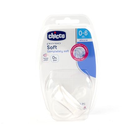 cumpără Chicco Suzeta Physio Soft ortodontică silicon, 0+, 1 buc (18080) în Chișinău