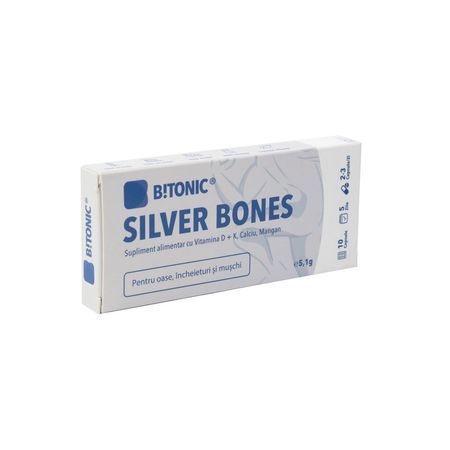 cumpără Bitonic Silver Bones Ca-vit.D-vit.K-Mn Glucozamin N10 în Chișinău