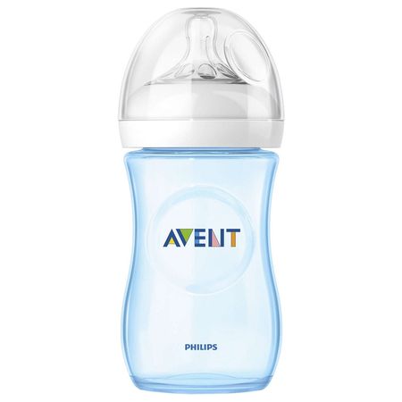 cumpără AVENT Biberon din plastic, 0%BPA, culoare albastră, 240ml (695/17) în Chișinău