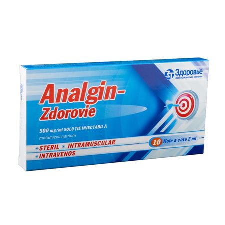 cumpără Analgin 50% 2ml sol.inj. N10 (Borisov) în Chișinău