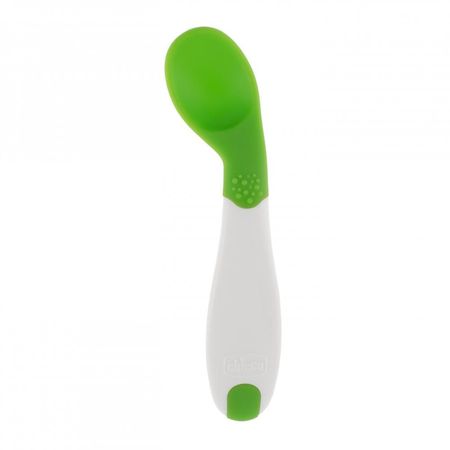 cumpără Chicco Linguriță silicon,verde, 6+ (68285) în Chișinău