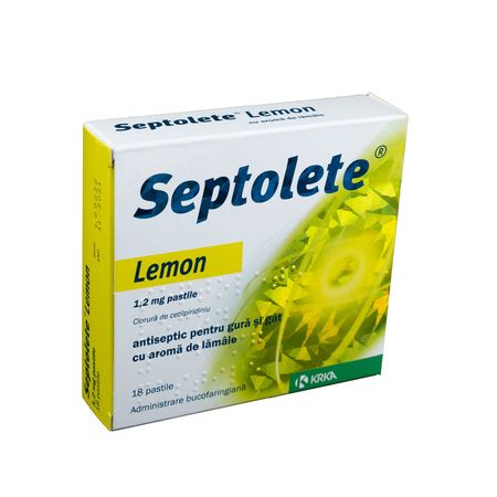 cumpără Septolete 1.2mg pastile Lamaie N18 în Chișinău