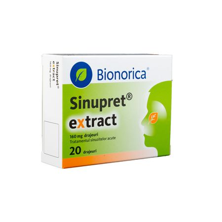 cumpără Sinupret extract 160mg drajeuri N10x2 în Chișinău
