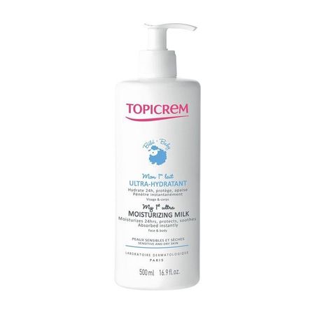 cumpără Topicrem Bebe Lapte de corp ultra hidratant 500ml (0B90001) în Chișinău