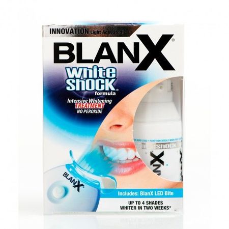 cumpără Blanx White Shock Tratament pentru înălbirea dinților, cu LED 50ml (GA1327900) în Chișinău