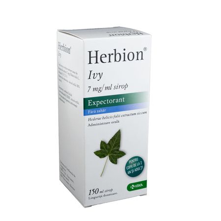 cumpără Herbion Sirop Ivy 7mg/ml 150ml în Chișinău