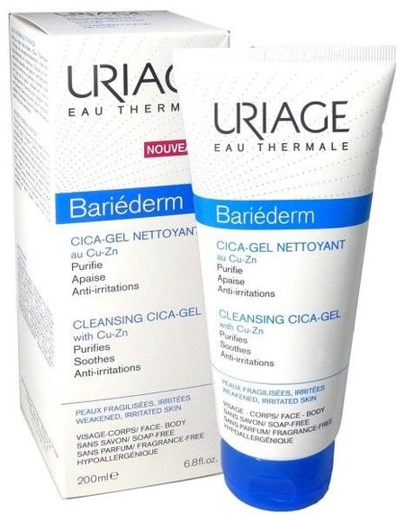 cumpără Uriage Bariederm Cica Gel de curățare CU-ZN, 200ml (15001174) în Chișinău