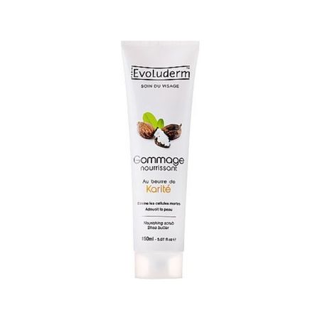 cumpără Evoluderm Gomaj nutritiv pentru față cu unt de karite, 150ml (3046) în Chișinău