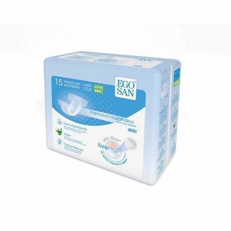 cumpără Egosan scutece SUPER, L, > 70 kg, 100 - 150 cm, 15 buc în Chișinău