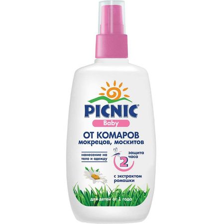 cumpără Picnic Baby Spray repelent de la 1an 120ml în Chișinău