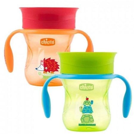 cumpără Chicco Cănuță Perfect Cup 360 cu membrană din silicon,neutru, 12+, 200 ml în Chișinău