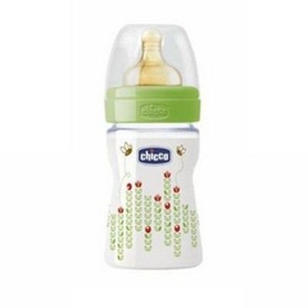 cumpără Chicco Biberon plastic Well Being tetină latex, flux normal, unisex 0%BPA, 0+, 150ml (206103) în Chișinău