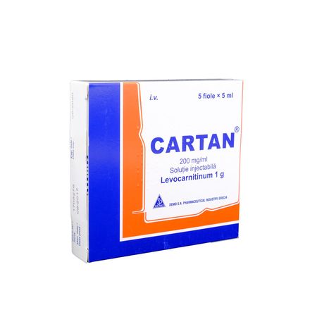 cumpără Cartan sol. inj. 200mg/ml 5ml N5 în Chișinău