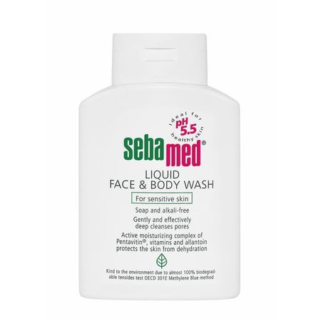 cumpără Sebamed Lichid pentru spălarea feței și corpului pentru piele sensibilă 300ml în Chișinău