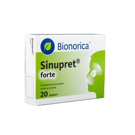 cumpără Sinupret Forte draj N20 OTC în Chișinău