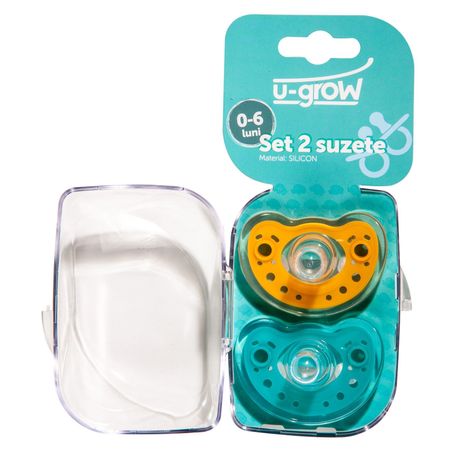 cumpără U-Grow Set 2 Suzete Silicon 0-6 Luni în Chișinău