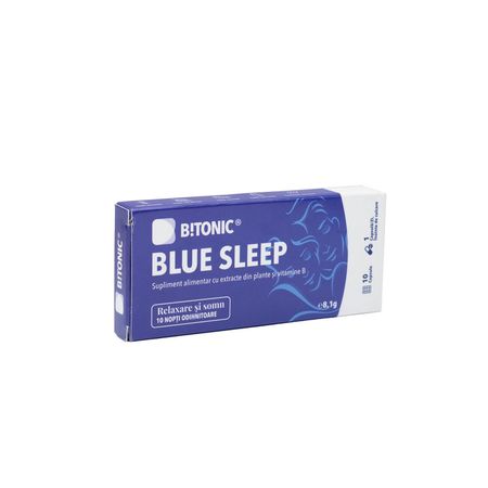 cumpără Bitonic Blue Sleep Melisa, Hamei, vitB3 si vitB7 caps. N10 în Chișinău