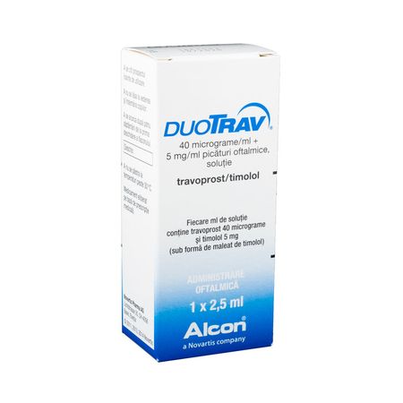 cumpără DuoTrav pic.oft.sol.40mcg+5mg/ml 2,5ml în Chișinău