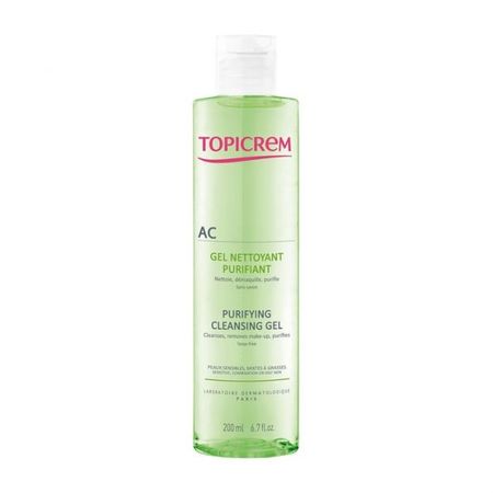 cumpără Topicrem AC Gel de curatare purifiant 200ml (0570101) în Chișinău
