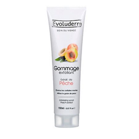 cumpără Evoluderm Gomaj exfoliant pentru fată cu extract de piersici, 150ml (3020) în Chișinău