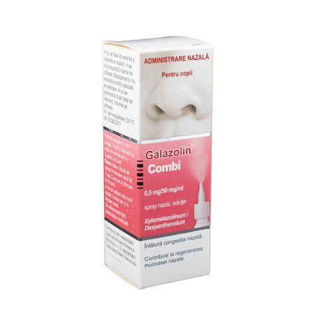 cumpără Galazolin Combi 0,5mg/50mg/ml spray naz., sol. N1 în Chișinău
