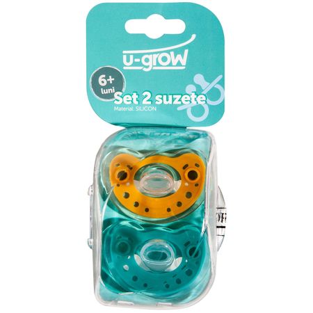 cumpără U-Grow Set 2 Suzete Silicon 6-18 Luni în Chișinău
