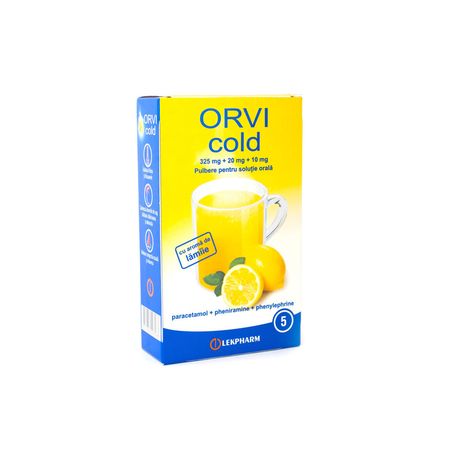 cumpără ORVI cold 325mg+20mg+10mg pulb.sol. orala 10g N5 (Lamie) în Chișinău
