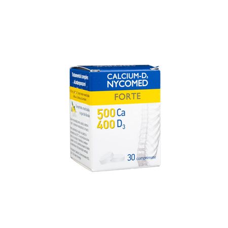 cumpără Calciu D3 Forte 500mg+400UI comp. mast. N30 (Nycomed) (TVA=20%) în Chișinău
