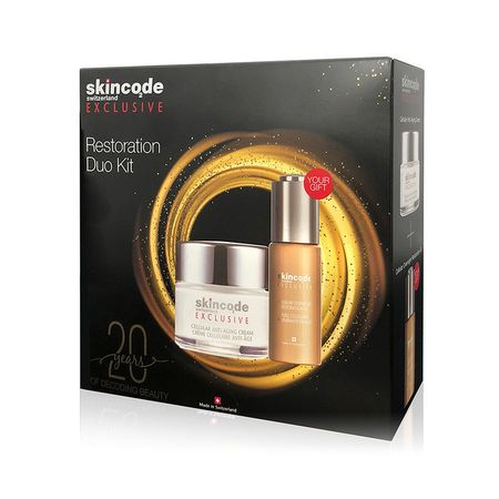 cumpără Skincode Exclusive Set Duo Crema antirid,50ml + Ulei de restaurare celulara,30ml (1281) în Chișinău