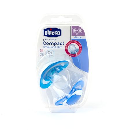 cumpără Chicco Suzetă ortodontică silicon pentru baieței, 12+, 2 buc (729342/7483421) în Chișinău