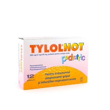 cumpără Tylol Hot p/u copii gran.eff. N12 OTC în Chișinău